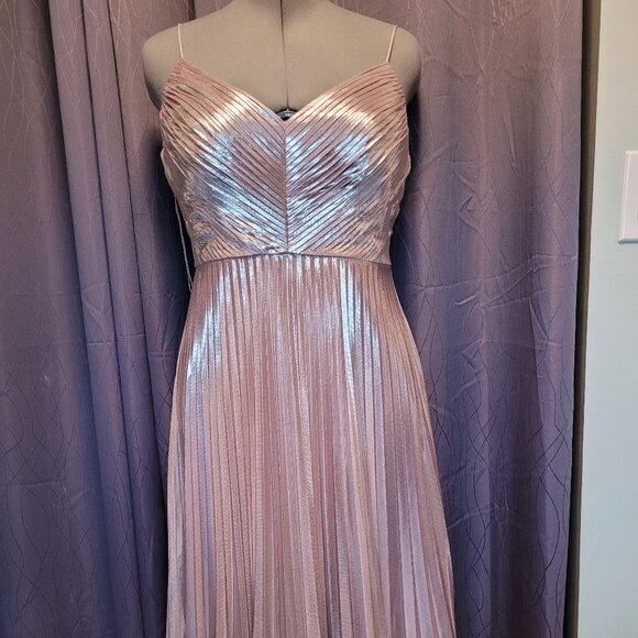 Rose Gold Midi Dress - Picture 4 of 4